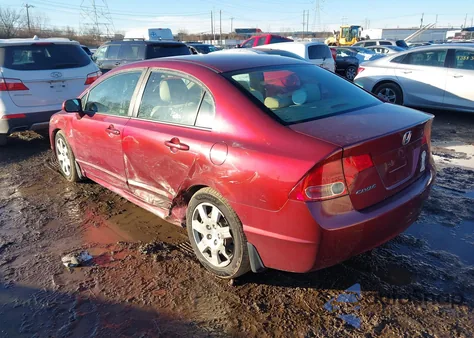 2008 Honda Civic Lx from USA, damaged, VIN 1HGFA16558L059721